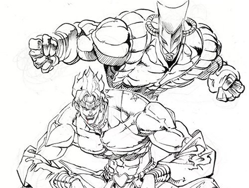 画画的春哥人体结构+人物速写+造型构造