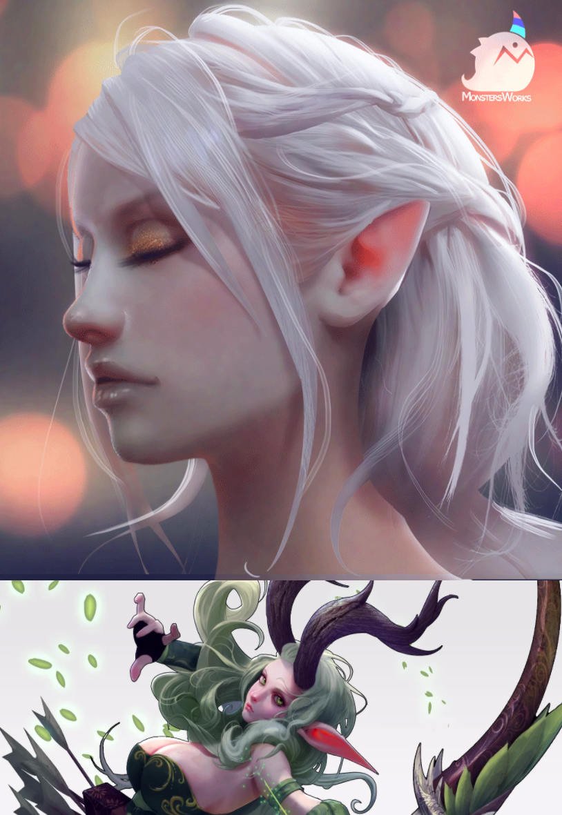 怪兽工厂:头部构成与角色设计篇【画质还行】