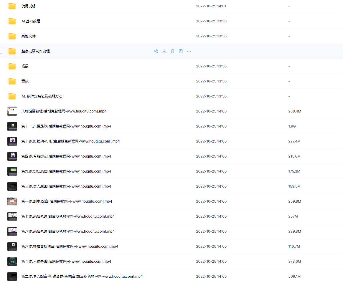 木易阿婆:沙雕动画课程教学视频下载 第2张 木易阿婆:沙雕动画课程教学视频下载 第2张