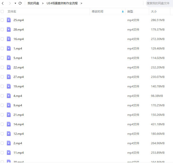 UE4 CG场景案例制作全流程视频教程  第3张