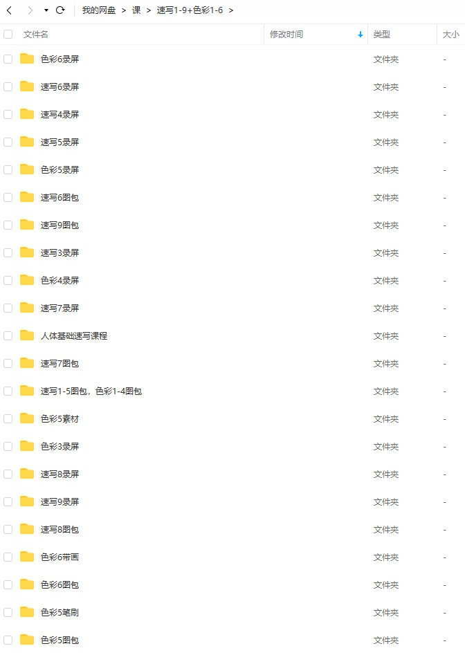 速写班长1-9+色彩班长11期+色彩班长1-6大合集+角色班长1期图包  第2张