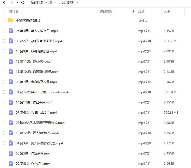画酿幸福小泥巴ipad插画课第97期