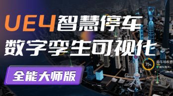 UE4智慧停车数字孪生可视化全能大师版