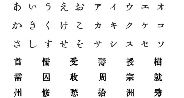 日本铅字印刷效果字体(ORADANO Mincho 明朝) 第2张 日本铅字印刷效果字体(ORADANO Mincho 明朝) 第2张