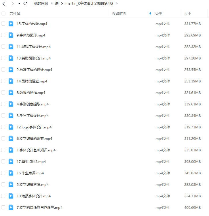 martin_K字体设计第4期