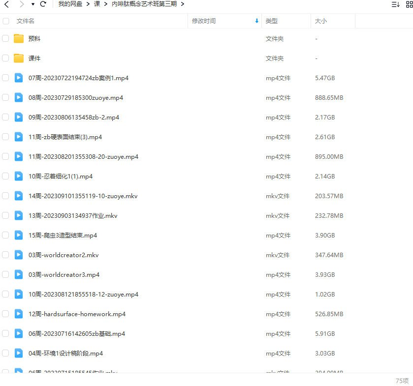 内啡肽概念设计艺术班第3期