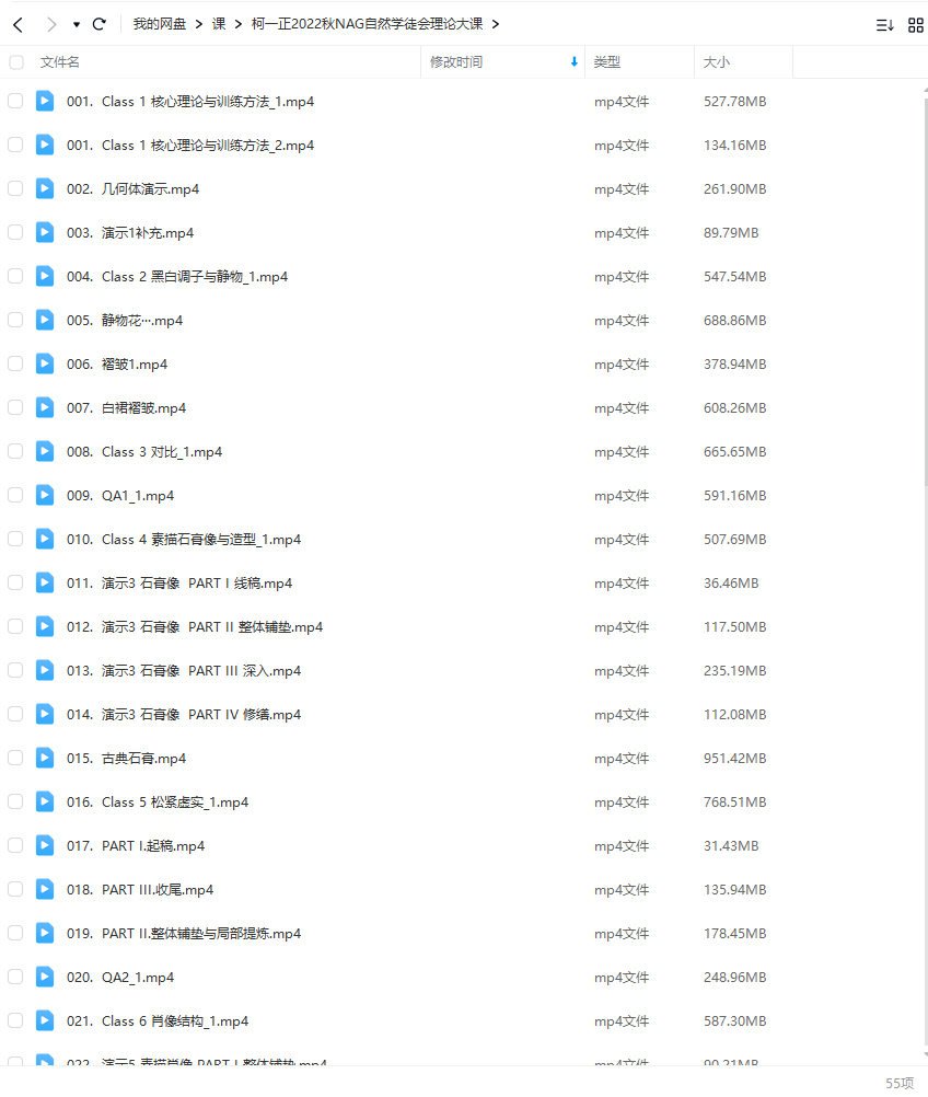 柯一正 秋NAG自然学徒会理论大课