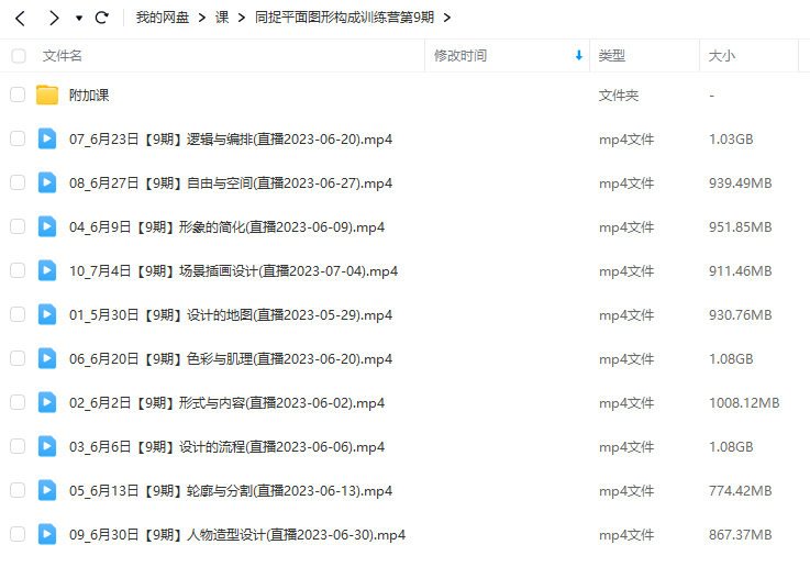 同捉平面图形构成训练营第9期