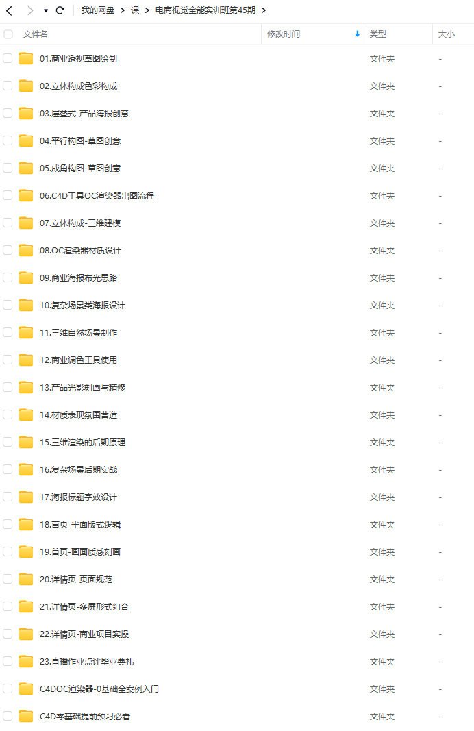 电商视觉全能实训班第45期  第2张