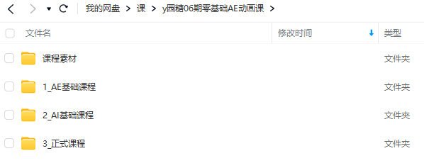 y园糖第6期零基础AE动画课  第2张