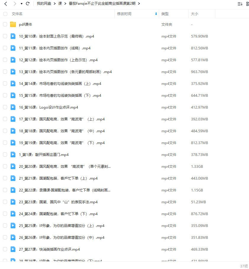 番茄Fanqie不止于此全能商业插画课第2期  第2张